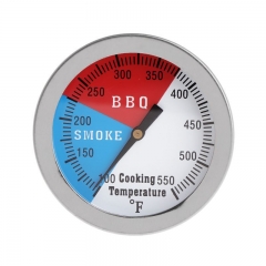 Stainless Steel BBQ Thermometer Grill Meat Food Cooking Thermometer 100-500C