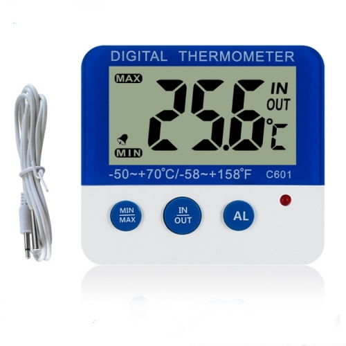 YH-C601 Digital Min-Max Alarm Refrigerator Fridge Freezer Thermometer