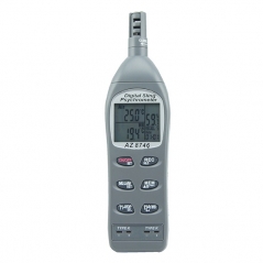 AZ 8746 Digital Psychrometer with Dual Channel Type K Thermocouple