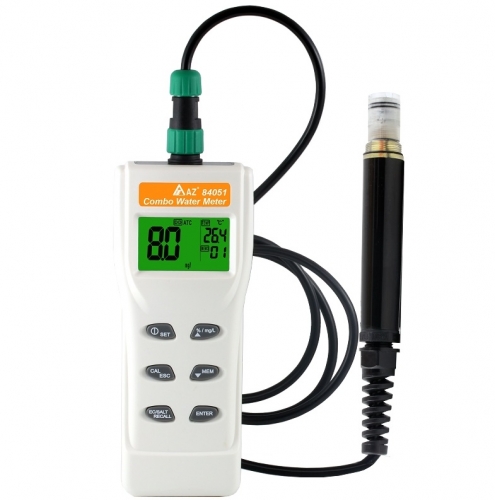 AZ 84051 Combo Water Multiparameter DO Meter-pH/ COND./ SALT/ TDS