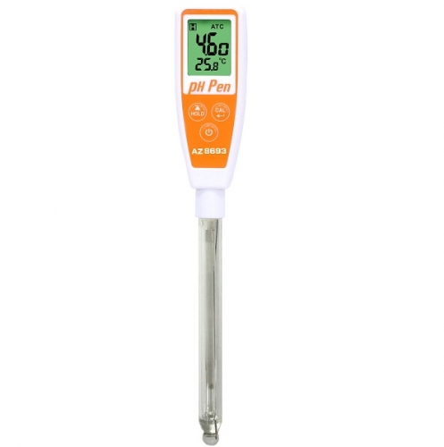 AZ 8693 IP65 Long Tube pH Pen with Full Glass Sensor Electrode