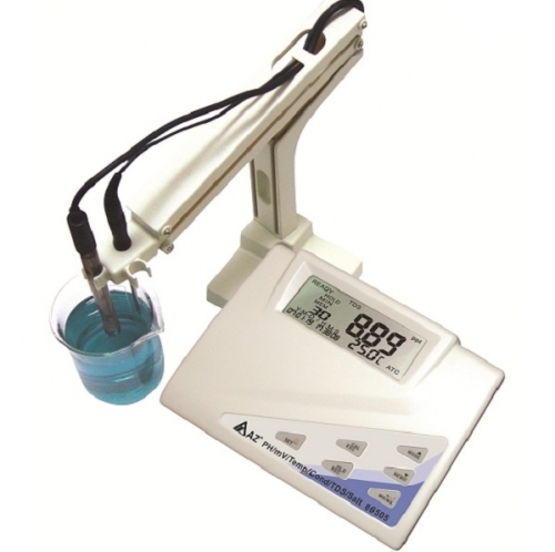 AZ 86505 Multiparameter Benchtop Water Quality Meter - pH/ORP/Cond./TDS/Salinity