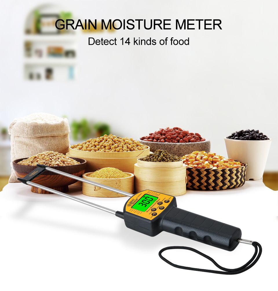 AR991 Grain Moisture Meter Digital Moisture Meter Use For Corn,Wheat
