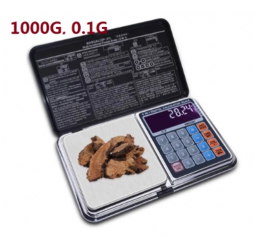 PS41B-1000G 1000g 0.1g Multi-function Digital Scales Electronic weight balance With Palm Calculator Design DP-01