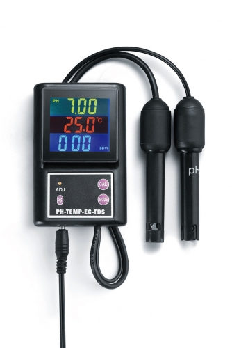 PH-260 Online PH/TDS/EC/Temperature Multi-parameter Water Quality Monitor Meter for Pools Drinking Water Aquariums