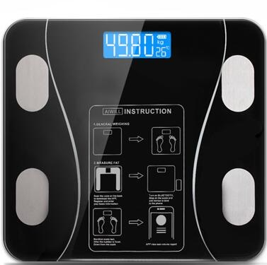 BS03A-180KG 180KG 0.1kg Bluetooth Body Fat Scale BMI Scales Smart Wireless Digital Bathroom Weight Scale Body Composition Analyzer Weighing Scale