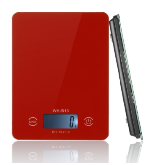 WH-B13 5kg 1g Digital Kitchen Scale,LED Electronic Food Diet Measuring FRP Weight,Battery Operated Mini Cooking Balance