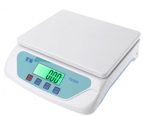 TS500 30kg Electronic Scales Weighing Kitchen Scale LCD Gram Balance for Home Office Warehouse Laboratory Industry Drop Ship