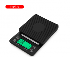 CS01-5KG 5kg/0.1g Coffee Scale With Timer Portable Electronic Digital Kitchen Scale High Precision LCD Electronic Scales