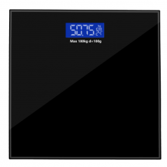 BS05A-180KG 180KG 0.1kg Digital Bathroom Weight Floor Scale 180kg /396LB LCD With Battery Weight Scale LCD Display Glass Smart Electronic Scales