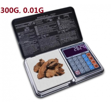 PS41A-300G 100g 0.01g Multi-function Digital Scales Electronic weight balance With Palm Calculator Design DP-01