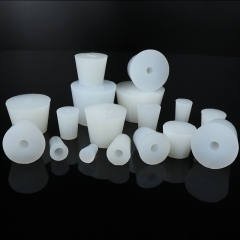 Home Brew Stoppers Taper Silicone Plug Rubber Bung with Hole