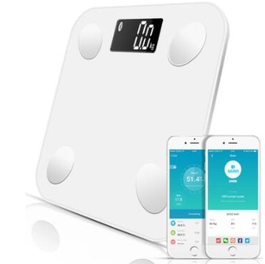 BS04A-180KG 180KG 0.1kg Body Fat Scale Floor Scientific Smart Electronic LED Digital Weight Bathroom Balance Bluetooth APP Android or IOS