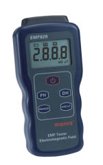 EMF828 The meter is used to measure low frequency electromagnetic waves of particular objects or devices. The unit is mG or uTesla. Detail The meter can inspect particular objects or devices radiate low frequency electromagnetic waves.It can use for powe