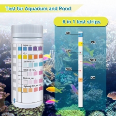 6 IN 1 AQUARIUM TEST STRIPS