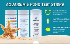 6 IN 1 AQUARIUM TEST STRIPS