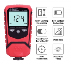 Digital Coating Thickness Gauge Film Coating Car Body Paint Lacquer Meter Varnish Sensor Detector High Accuracy Thickness Tester