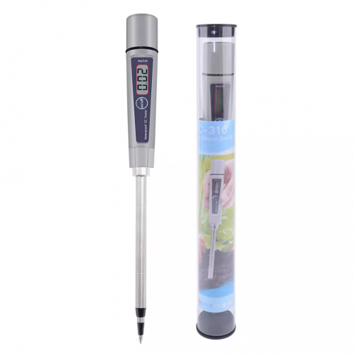 YH-SOILEC-316 Direct Soil 0-4.00 mS/cm EC ATC Tester with digital LCD display for soil garden and farm