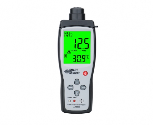 Smart sensor Handheld Ammonia Gas NH3 Detector Meter Tester Monitor Range 0-100PPM Sound Light Alarm Gas Analyzers