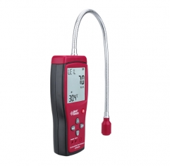 Gas Analyzer Automotive Combustible Gas Detector Gas Leakage Location Determine leak Tester + LCD Sound & Light Alarm Li-battery