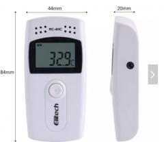 RC-4HC Digital USB Temperature Humidity Data Logger Built-in NTC Sensor High Precision Thermometer Data Logger