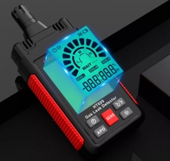 High definition LCD with temperature and humidity function three color backlight combustible gas detector