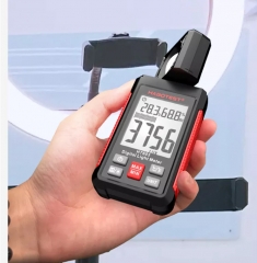 New product 200000 Lux Digital LED light meter With Humidity & Temperature function