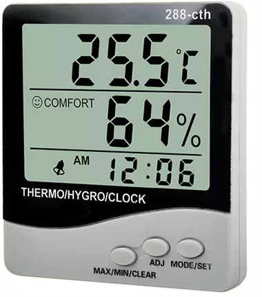 Digital LCD Indoor Convenient Temperature Sensor Humidity Meter Thermometer Hygrometer Indoor Room Electronic Temperature