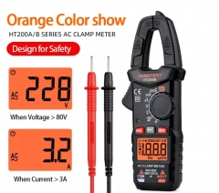 Ranging LCD Display Digital Multimeter Clamp Meter Current Clamp Tester With Habotest