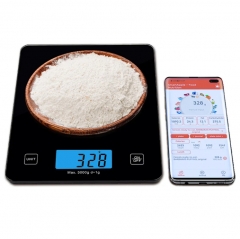 Bluetooth with Iso Android Phone APP For Food Nutritional Weight Scale Kitchen Balance