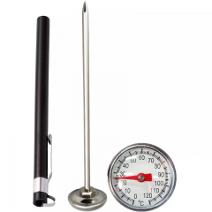 YH-B1-A Instant Read 1-Inch Dial pocket Coffee Milk Thermometer
