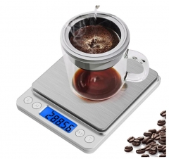 i2000 3000/0.1g Electronic scale Kitchen Scale Stainless Steel Baking Scale Pocket jewelry scale portable gram