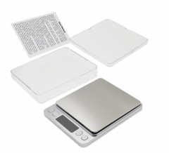 i2000 3000/0.1g Electronic scale Kitchen Scale Stainless Steel Baking Scale Pocket jewelry scale portable gram