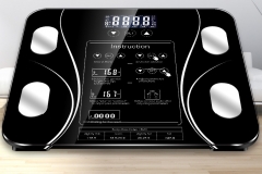 180kg/0.1g LCD Display Body Scale Weighing Scale