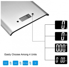 Stainless Steel Kitchen Scale Electronic Cooking Scale