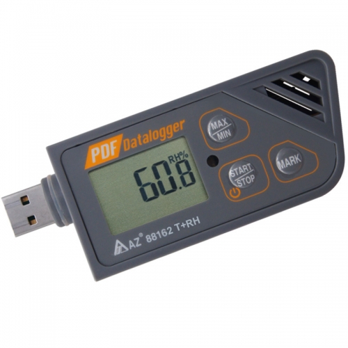 AZ 88162 Digital Temperature Data Logger USB Humidity Data Recorder