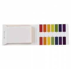 PP-80114 Strips/set PH Test Paper Water Cosmetics Soil Acidity Test Strips With Control Card 1-14 Litmus Paper