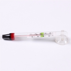 Aquarium Glass Floating Thermometer with Suction Cup