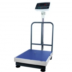 YH-918 High Precision Weighing Scale with Handrail and Square Steel Plate 100kg, 150kg, 200kg, 300kg, 400kg