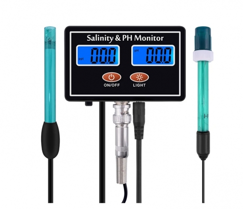 SA-2587 PH Meter Electrodes Replacement Probe Collection Water Quality Purity Tester Removable Instrument for Aquarium Common Use