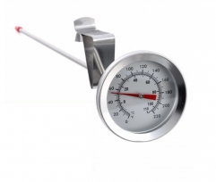 KT-41 12Inch 0-110C Long Probe Food Grade Steel Dial Thermometer For Home Brew Cheese/Making