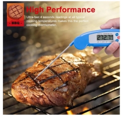 KT-16 Magnetic Super fast reading bbq meat temperature probe thermometer