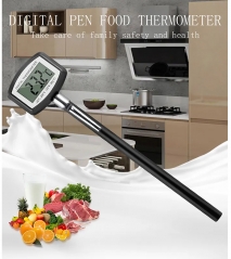 KT-28 Handheld Stainless Steel Stove Barbecue Grill Thermometer for Kitchen Meat Cooking