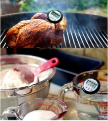 KT-3A Digital food cooking stainless steel probe cooking meat BBQ thermometer