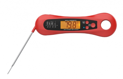 DT-JH03R Red Color Waterproof Digital Instant Fast Reading Meat Thermometer BBQ Thermometer Homebrew Thermometer