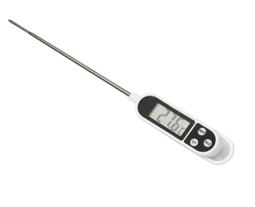 KT-15 Digital Cooking Kitchen BBQ Grill Thermometer With Long Probe for Liquids Pork Milk Yogurt Deep Fry Roast Baking Temperature