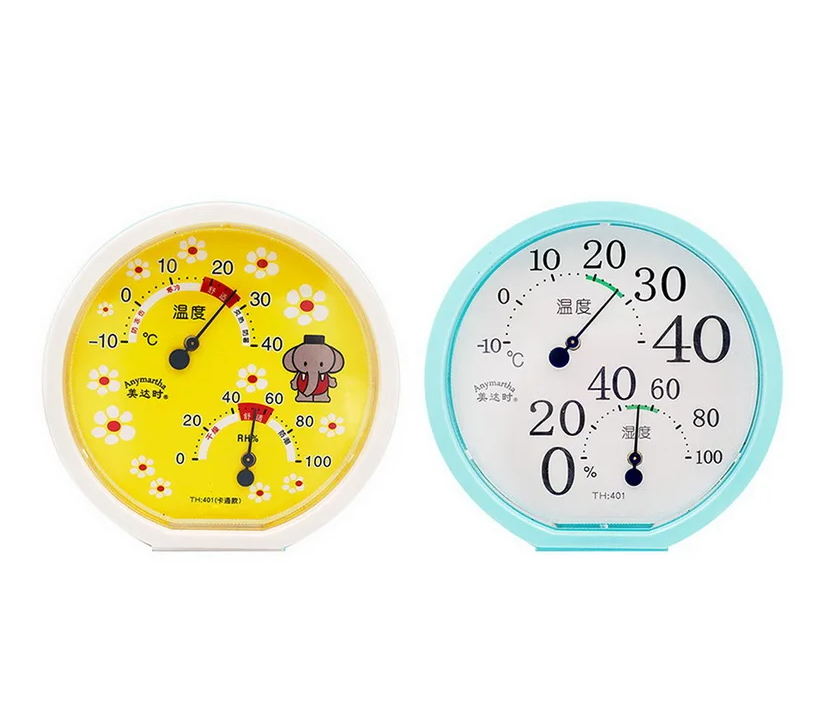 RT-12 Household Humidity Temperature Meter Gauge Wall Mounted ...