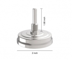 KT-36 Stainless steel oven grill bimetal thermometer with screw home kitchen baking oven thermometer