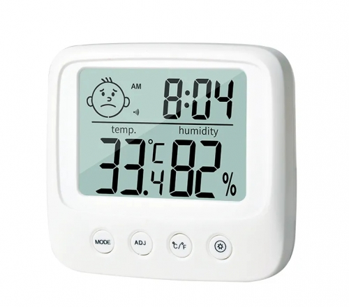 DT-37 Indoor smile face babyroom hygrometer gauge digital thermometer hygrometer