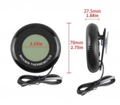 AT-04 High Precision Digital Thermometer Pet Products Waterproof Fish Tank Aquarium Thermometer 0-50°C